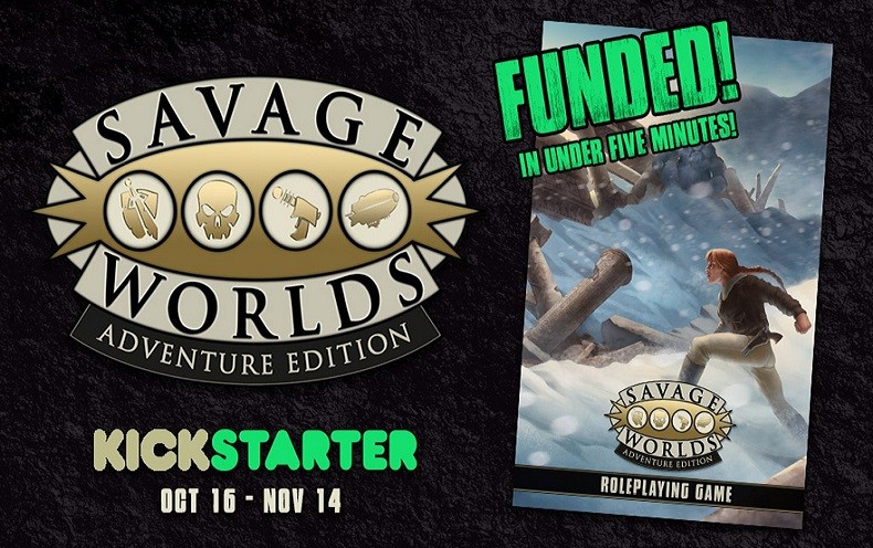 Savage Worlds Crowdfunding